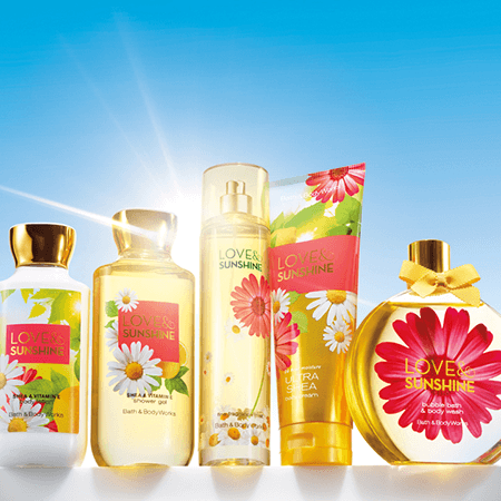 Bath and Body works,Love&Sunshine,น้ำหอมสเปรย์