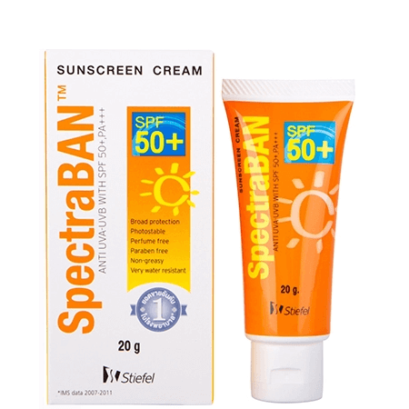 SpectraBAN, SpectraBAN SPF 50+, ครีมกันแดดหน้า,ผลิตภัณฑ์ป้องกันแสงแดด,ครีมกันแดด,SpectraBAN ครีมกันแดด,รีวิวครีมกันแดด