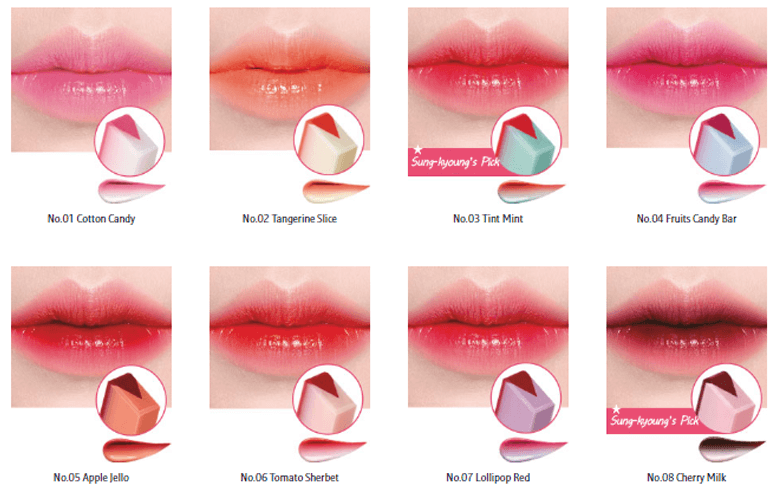 Laneige,Laneige Two Tone Tint Lip Bar,05 Apple Jello,ลิปทูโทน,ทินต์ทูโทน,สไตล์เกาหลี