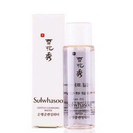 Sulwhasoo, Sulwhasoo Gentle Cleansing Water, Sulwhasoo Gentle Cleansing Water รีวิว, Sulwhasoo Gentle Cleansing Water ราคา, Sulwhasoo Gentle Cleansing Water 25 ml., Sulwhasoo ของแท้, Sulwhasoo คลีนซิ่ง