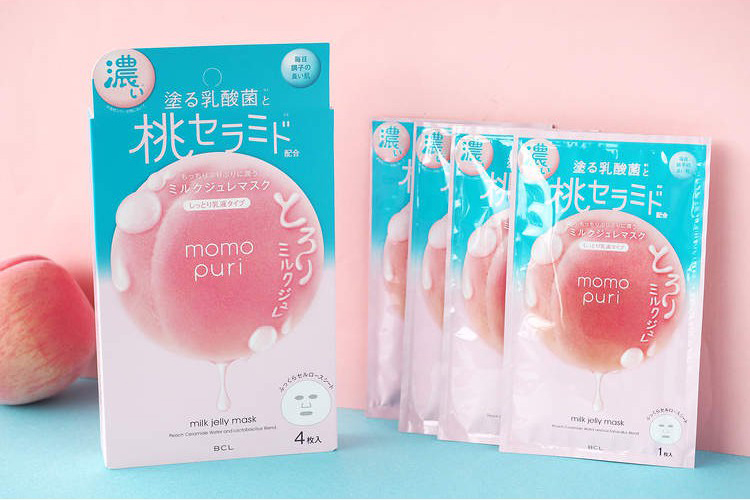 Momo Puri Milk Jelly Mask 4 Sheets