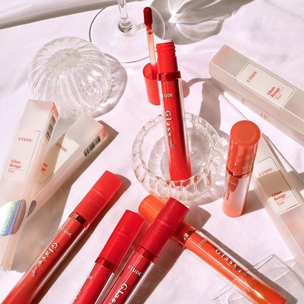 ETUDE HOUSE, ETUDE HOUSE Glass Rouge Tint, Glass Rouge Tint, ETUDE HOUSE Glass Rouge Tint #BR401 Autumn Breeze, ETUDE HOUSE Glass Rouge Tint #RD303 Cherry Crush 3.2g, ETUDE HOUSE Glass Rouge Tint #BR401 Autumn Breeze รีวิว, Glass Rouge Tint #BR401 Autumn Breeze, ลิปทินต์, ลิปกลอส, ลิป ETUDE