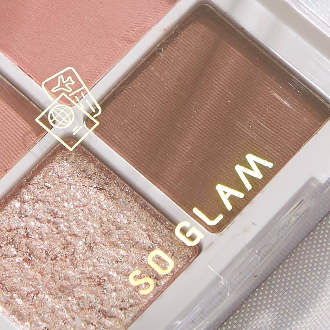 So glam ,อายแชโดว์,อายแชโดว์พาเลท,Petite Pocket Eyeshadow Palette ,Pocket Eyeshadow,อายแชโดว