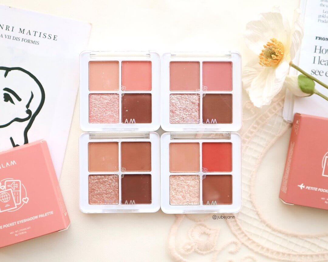 So glam ,อายแชโดว์,อายแชโดว์พาเลท,Petite Pocket Eyeshadow Palette ,Pocket Eyeshadow,อายแชโดว