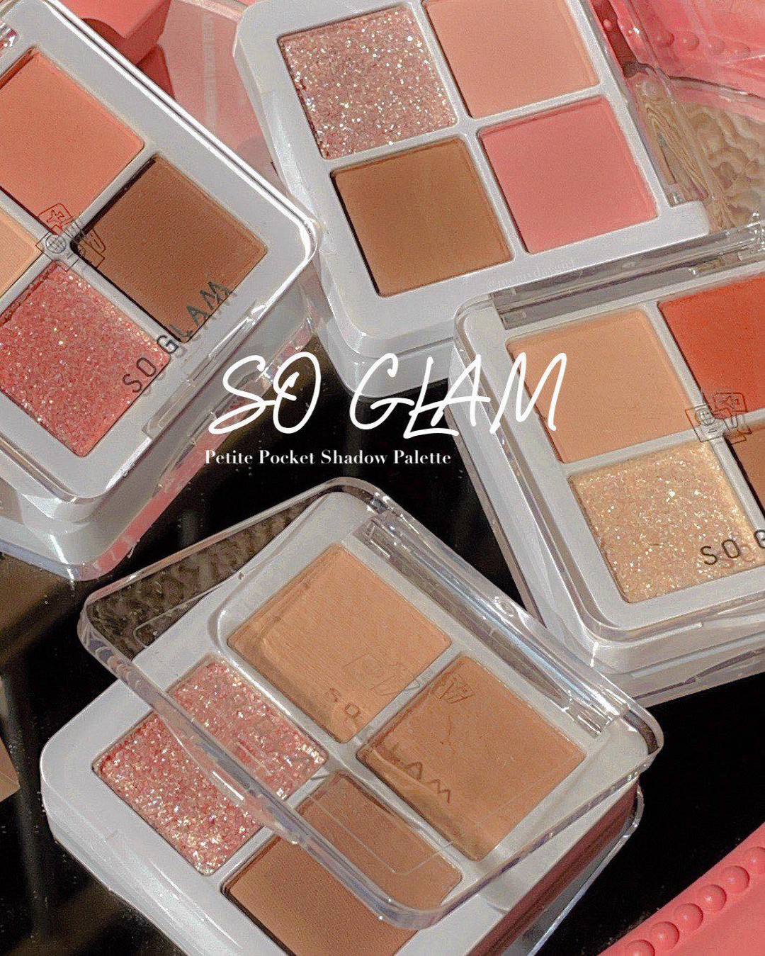 So glam ,อายแชโดว์,อายแชโดว์พาเลท,Petite Pocket Eyeshadow Palette ,Pocket Eyeshadow,อายแชโดว