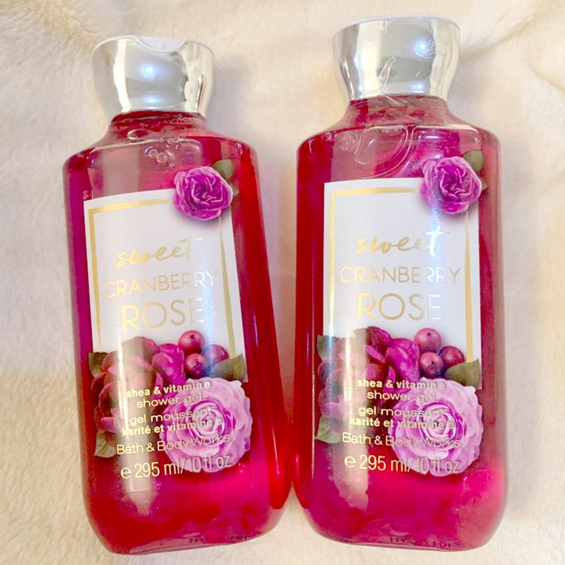 Sweet Cranberry Rose Shower Gel