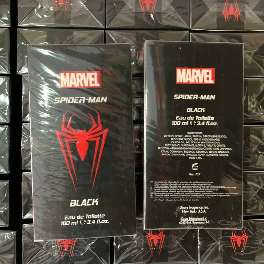 Marvel Spider Man Black For Men EDT 100 ml 