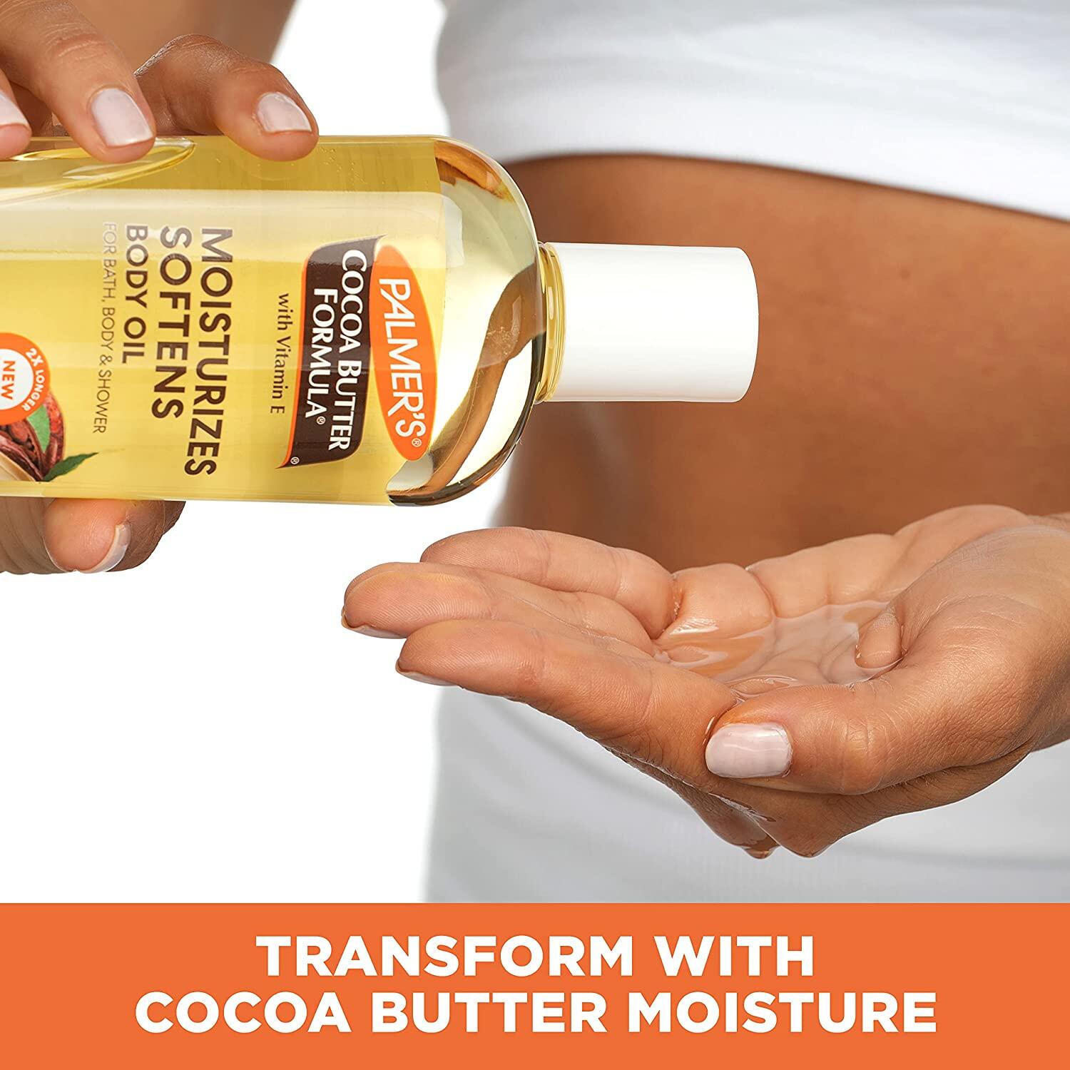 Palmer's Cocoa Butter Formula Moisturizes Softens Body Oil 