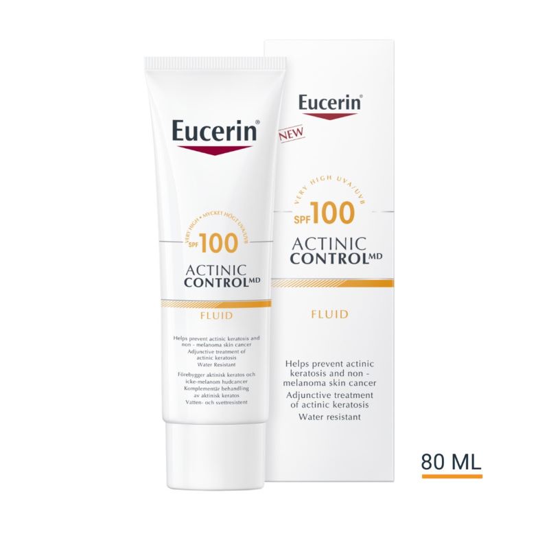 Actinic Control MD Fluid SPF 100 80ml (กล่องมีตำหนิ ไม่มีผลต่อการใช้งาน) ครีมกันแดดทางการแพทย์ชนิดทา